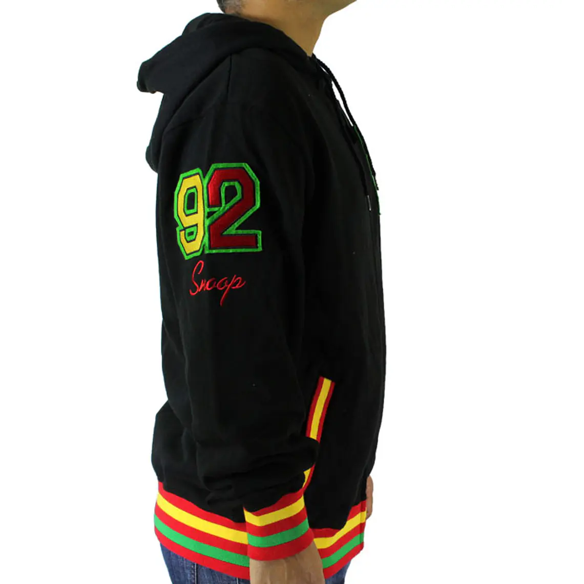 Sweatshirt c/Capuz e Zip Neff Swonoop Fizzle 2