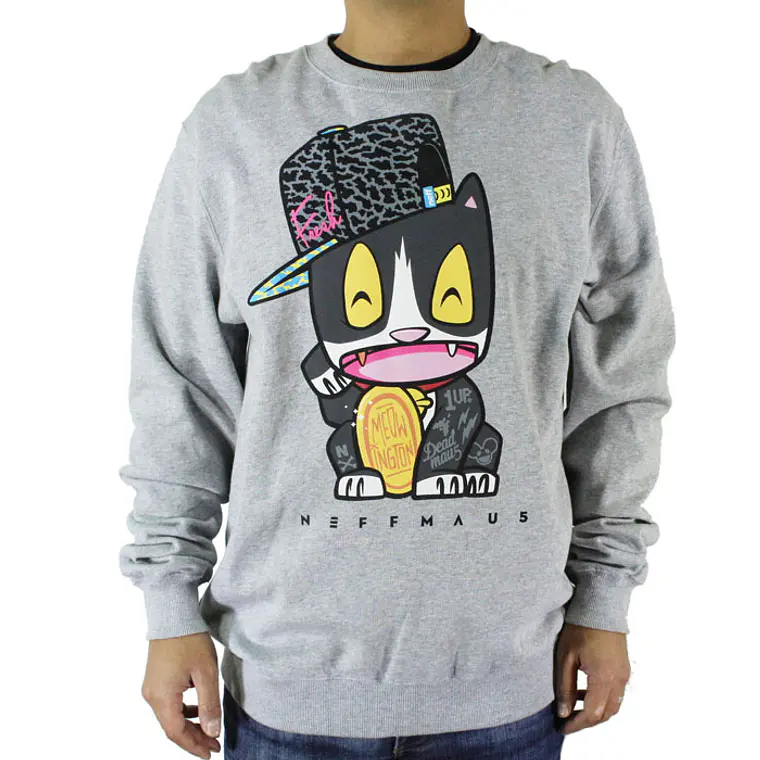 Sweatshirt básica Neff Crew Neffmau5 Meow 1