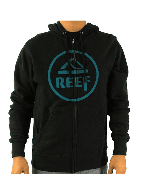 Sweatshirt c/Capuz e Zip Reef Vintace Circle