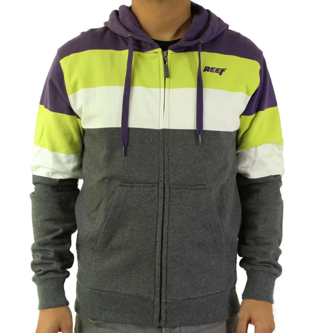 Sweatshirt c/Capuz e Zip Reef Werri 1