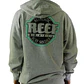 Sweatshirt c/Capuz e Zip REEF Mens  Runner - Thumbnail 3
