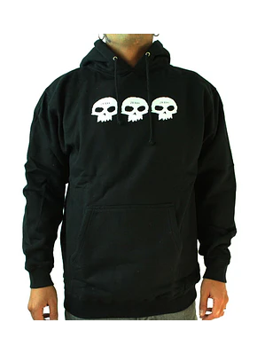 Sweatshirt c/Capuz Zero 3 Skulls