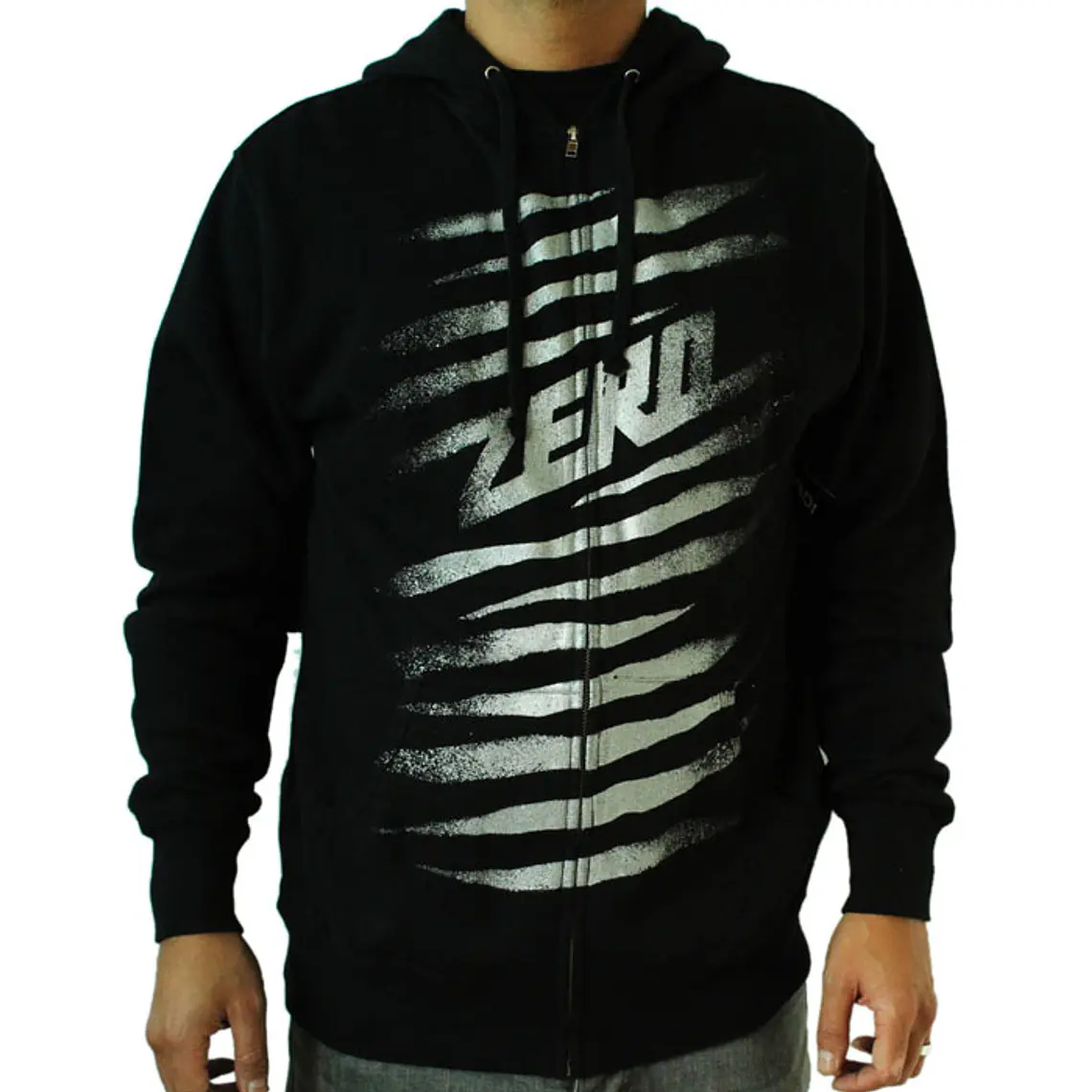 Sweatshirt c/Capuz e Zip Zero Zebra 1