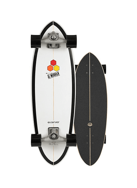 Surf Skate Carver 31.75" X 9.75" Channel Islands Black Beauty Cx