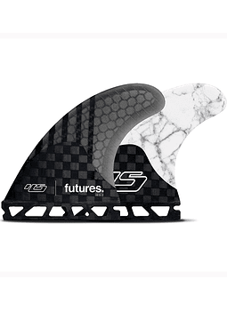 Quilhas Future Fins HS2 V2 Honeycomb Thruster Carbon/Smoke