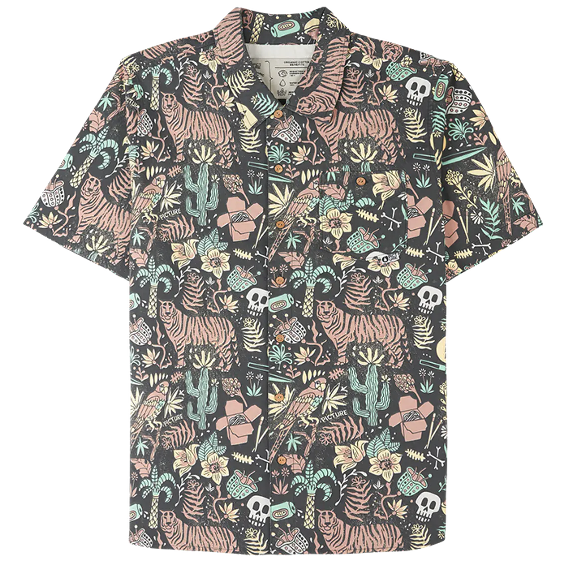 Camisa M/Curta Picture Mens Mataikona Ss 1
