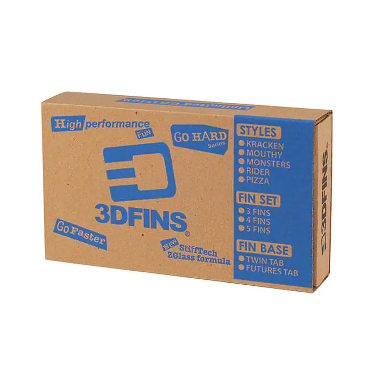 Quilhas 3D Fins Gohard Thruster Fc1 3