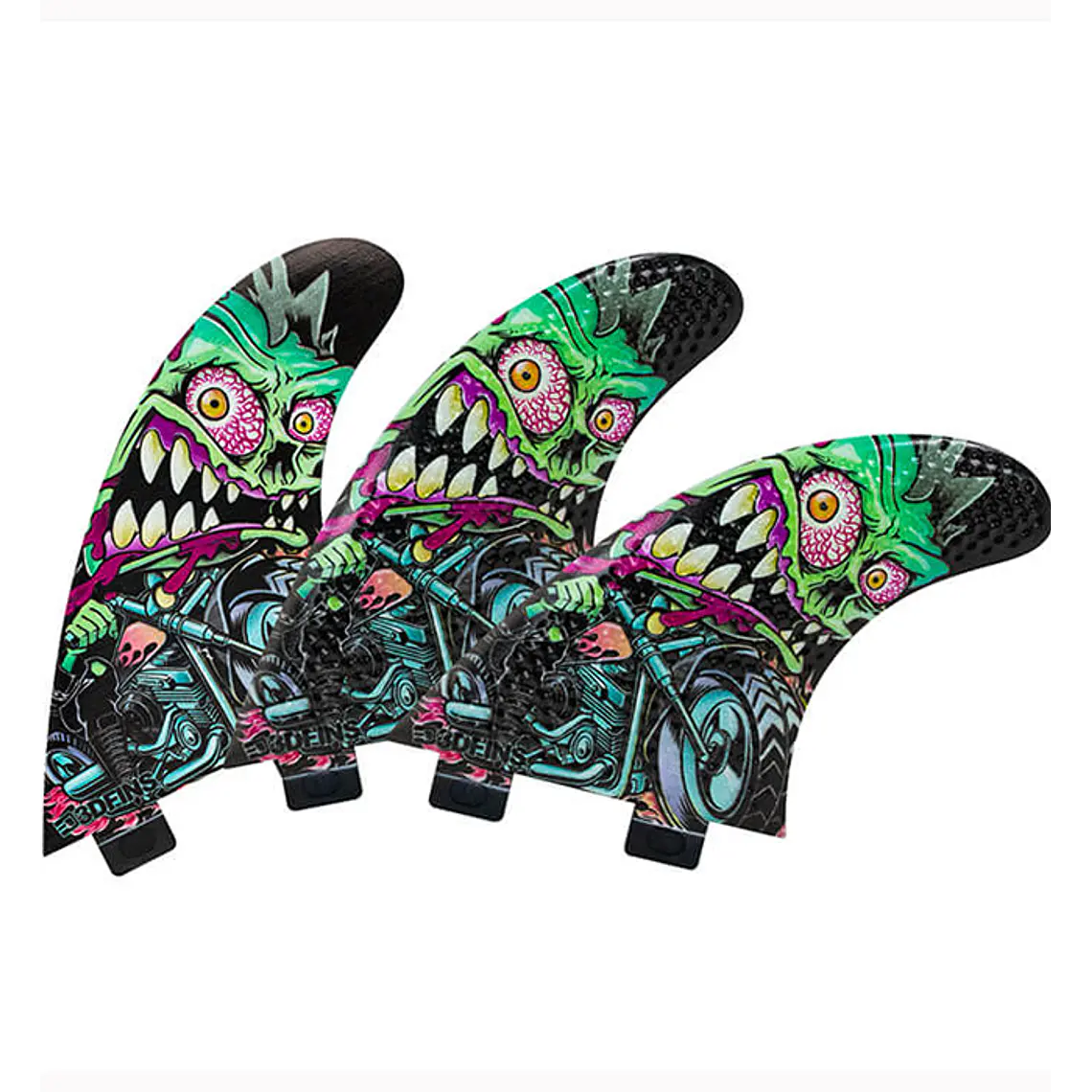 Quilhas 3D Fins Gohard Thruster Fc1 2