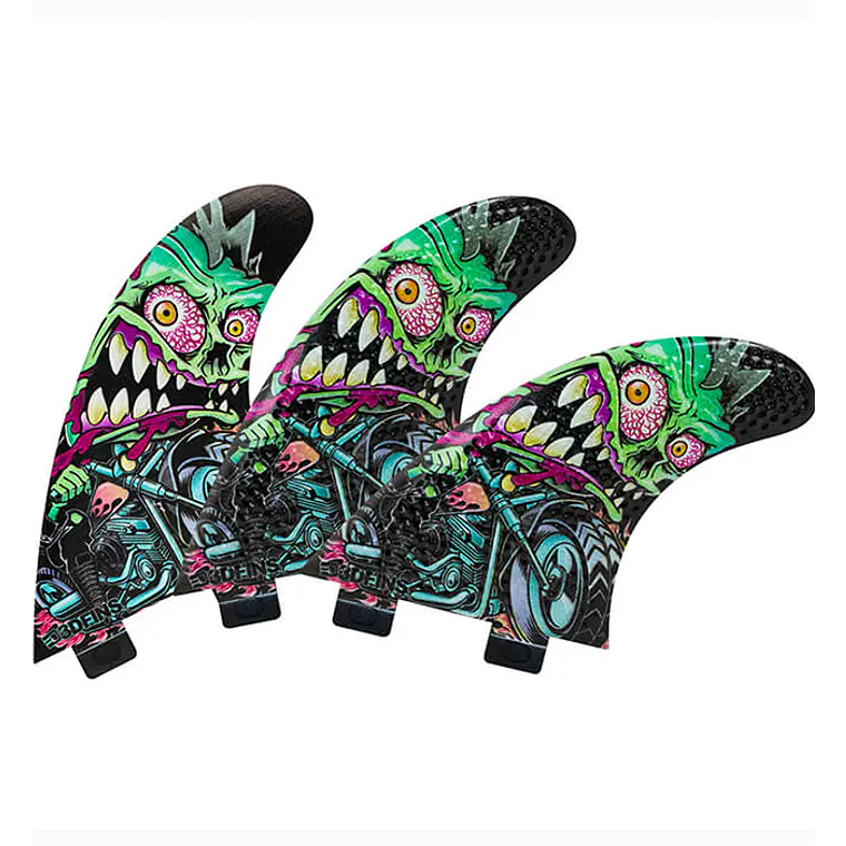 Quilhas 3D Fins Gohard Thruster Fc1 2