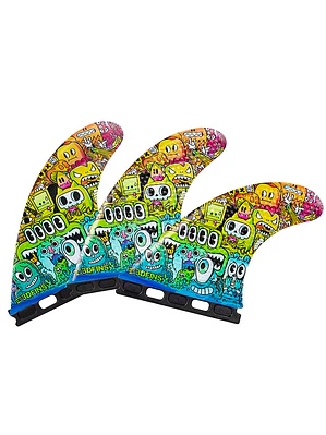Quilhas 3D Fins Gohard Thruster Futures