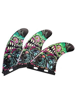 Quilhas 3D Fins Gohard Thruster Futures