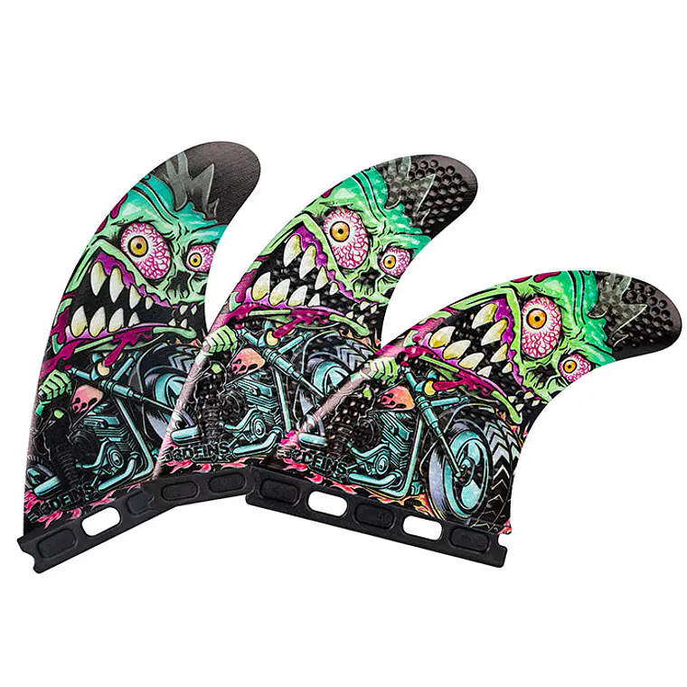 Quilhas 3D Fins Gohard Thruster Futures 1