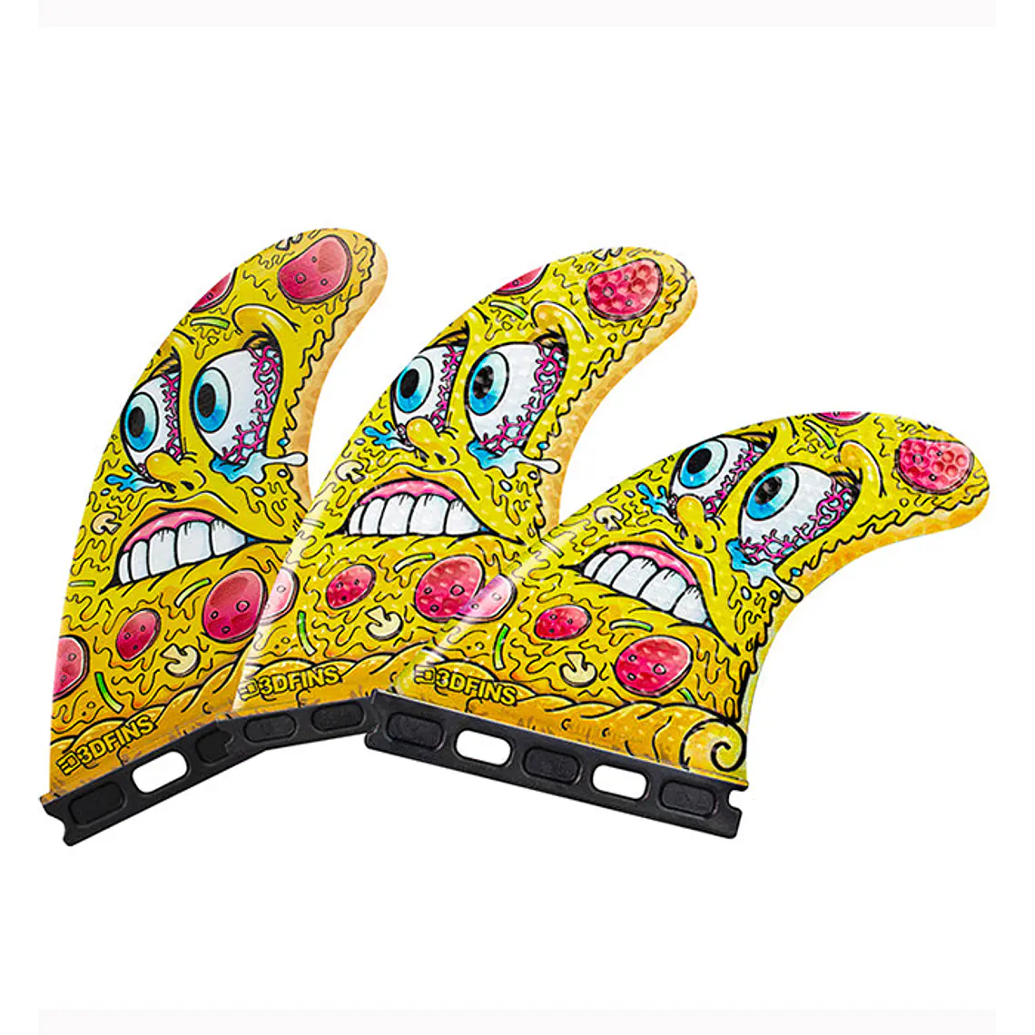 Quilhas 3D Fins Gohard Thruster Futures 1