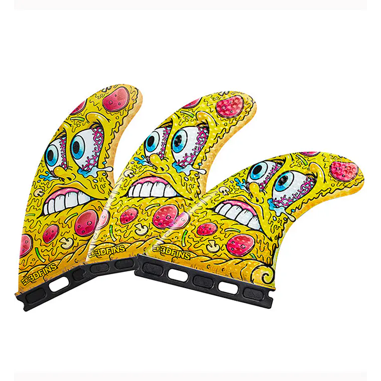 Quilhas 3D Fins Gohard Thruster Futures 1