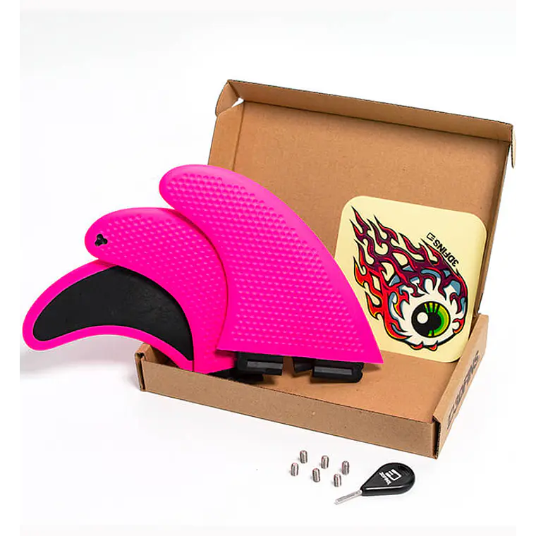 Quilhas 3D Fins Gohard Soft Thruster Fcs1 3
