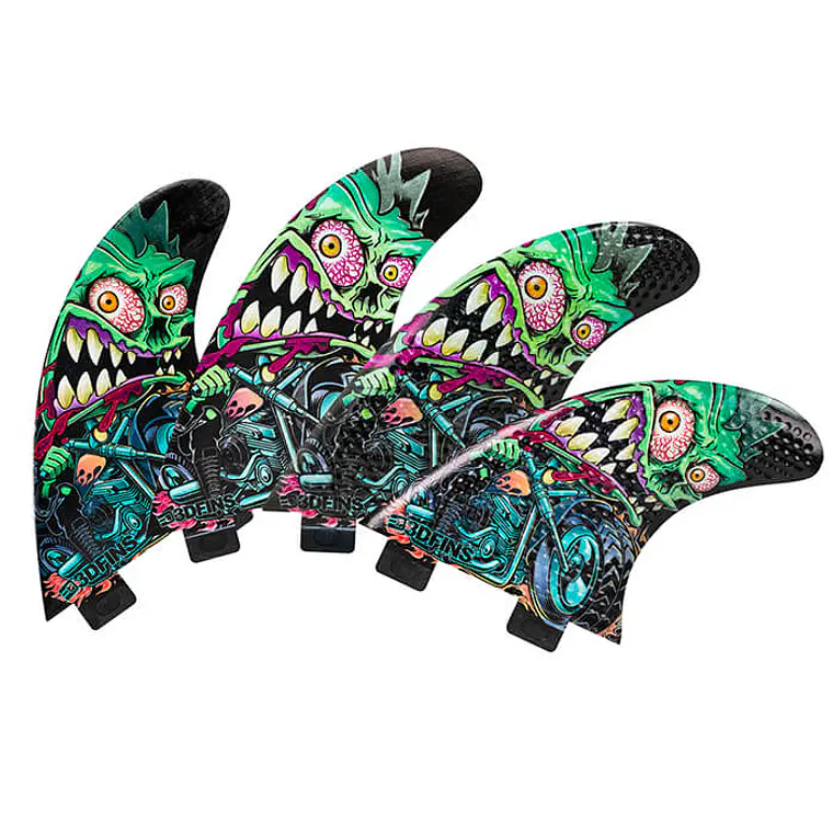 Quilhas 3D Fins Gohard Quad Fcs1 2