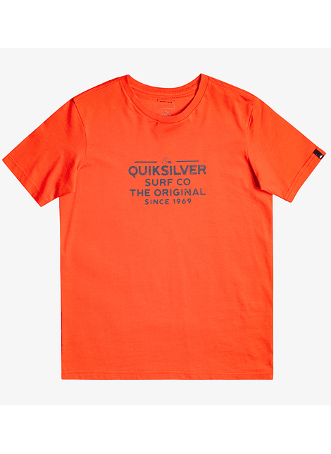 T-Shirt Quiksilver Kids Feeding Line Ss Yth