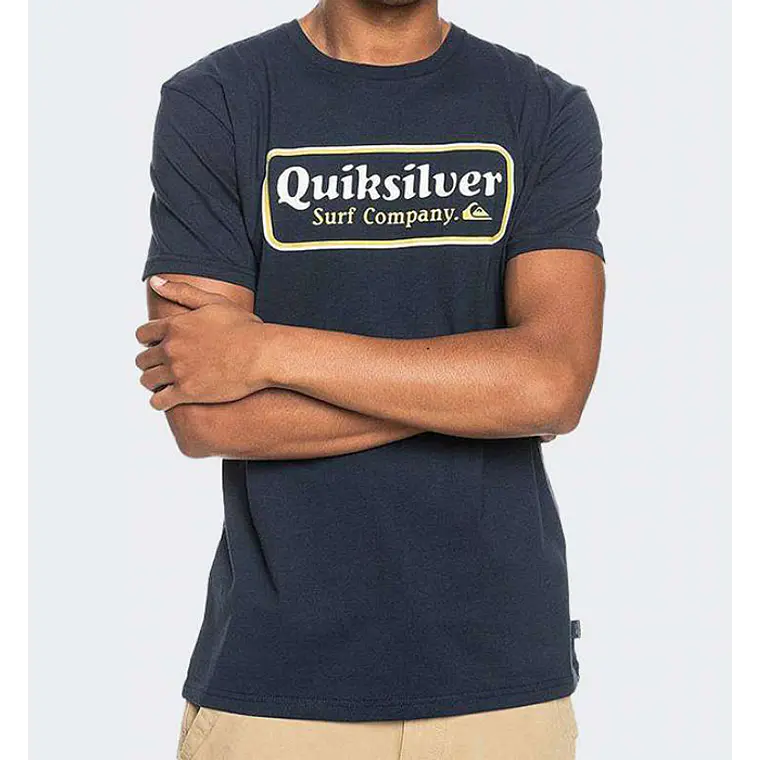 T-Shirt Quiksilver Mens Border To Border Ss 1