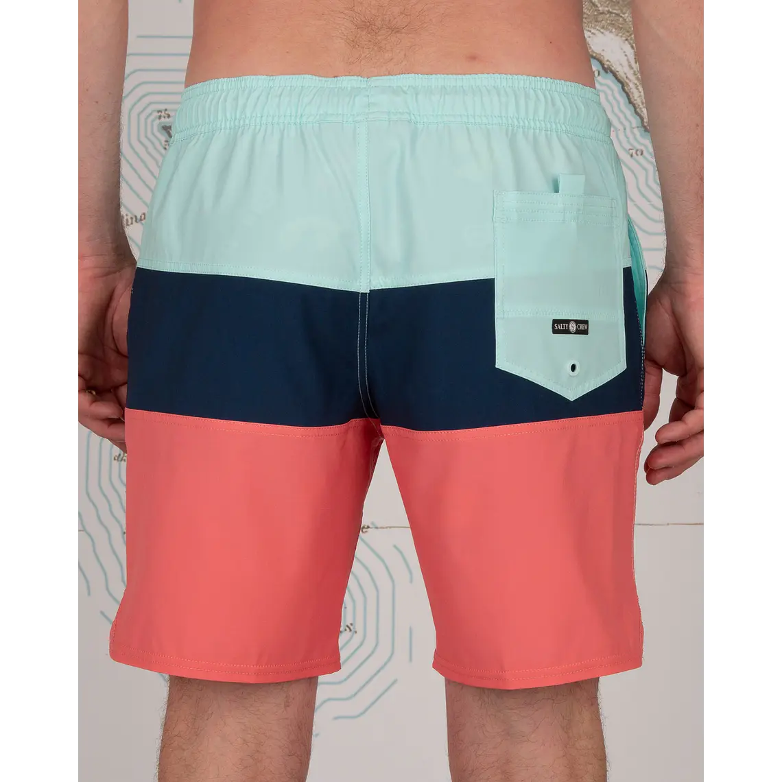 Boardshorts Salty Crew Mens Beacons Elastic Boardshort 2
