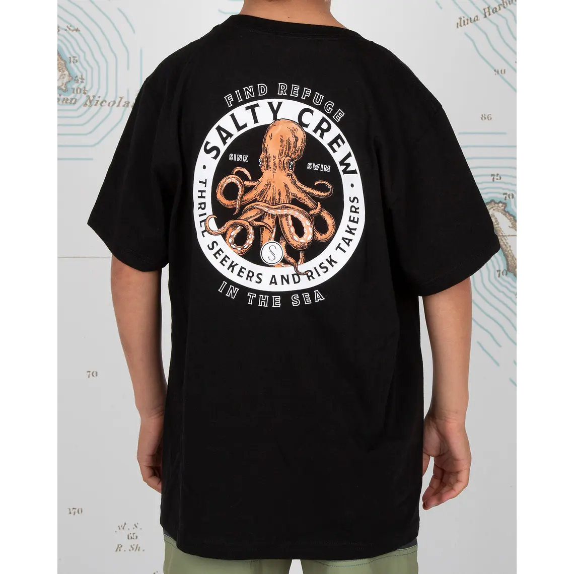 T-Shirt Salty Crew Kids Deep Reach S/S Boys Tee 1