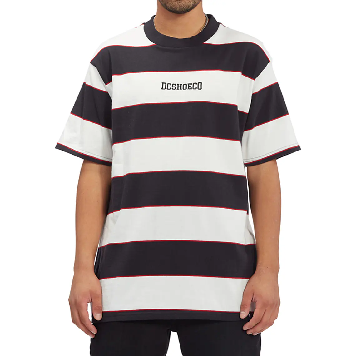 T-Shirt DC Mens Knox Stripe Tee 1