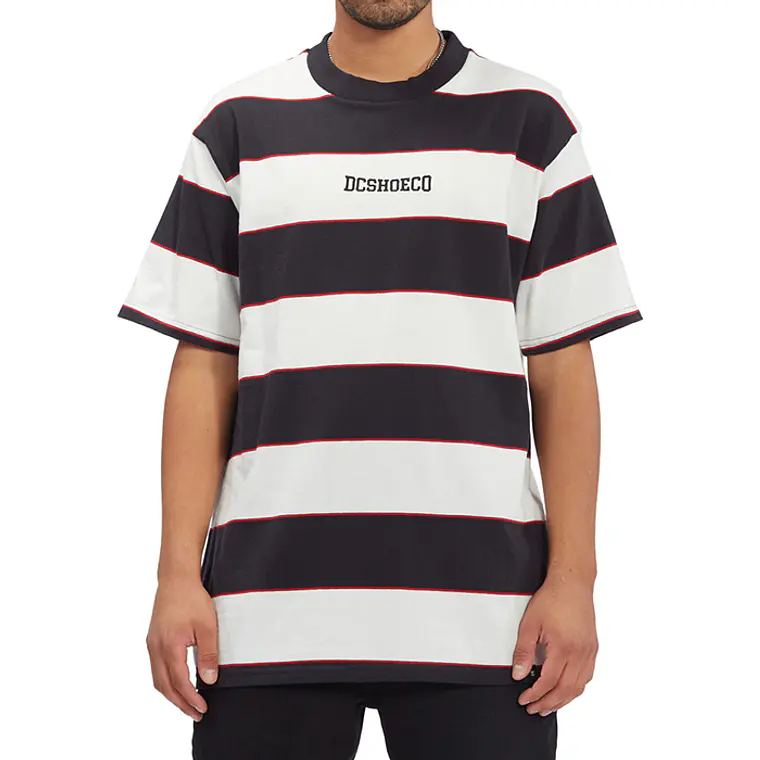 T-Shirt DC Mens Knox Stripe Tee 1