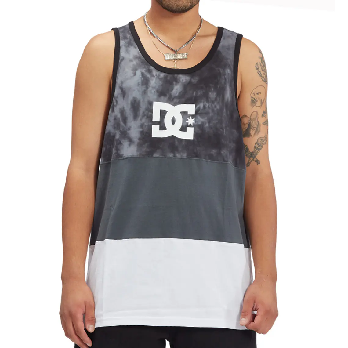 T-Shirt Alças DC Mens Deep End Tank 1