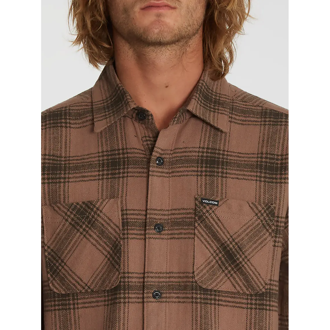 Camisa Volcom Mens Tone Stone L/S 3