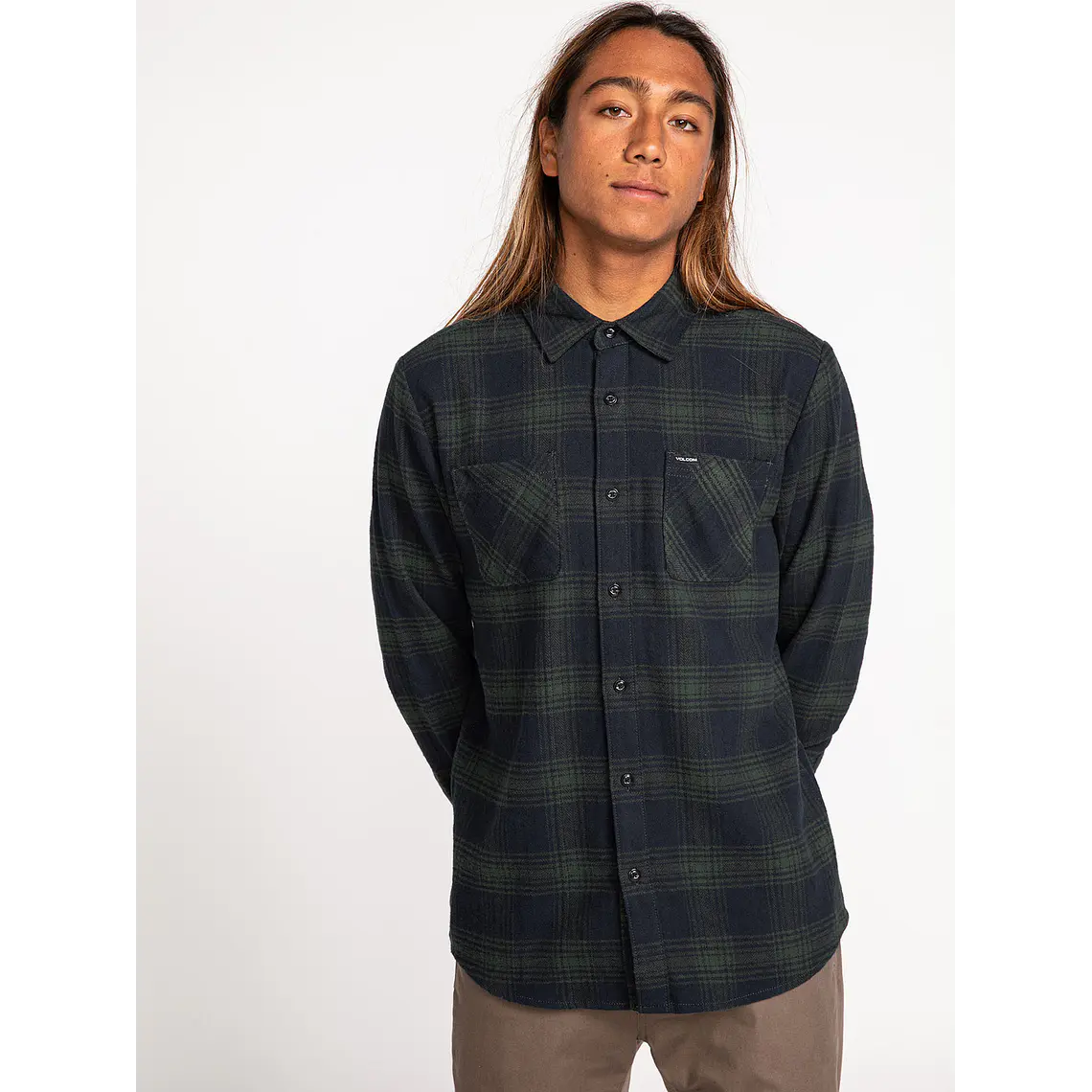 Camisa Volcom Mens Tone Stone L/S 3
