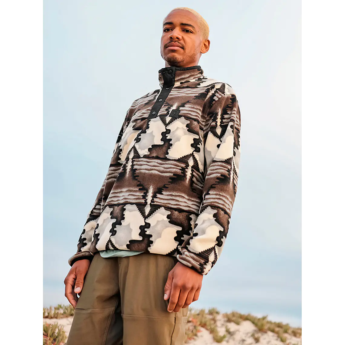 Polar Volcom Mens Error 92 Mock Neck 3