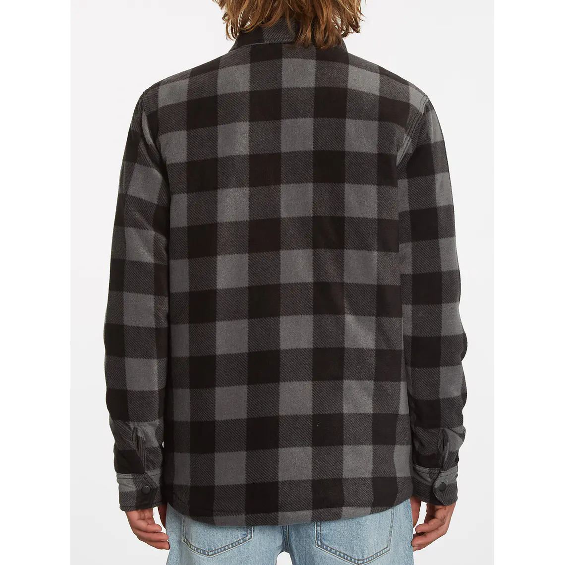 Camisa Volcom Mens Bowered Fleece Ls 3
