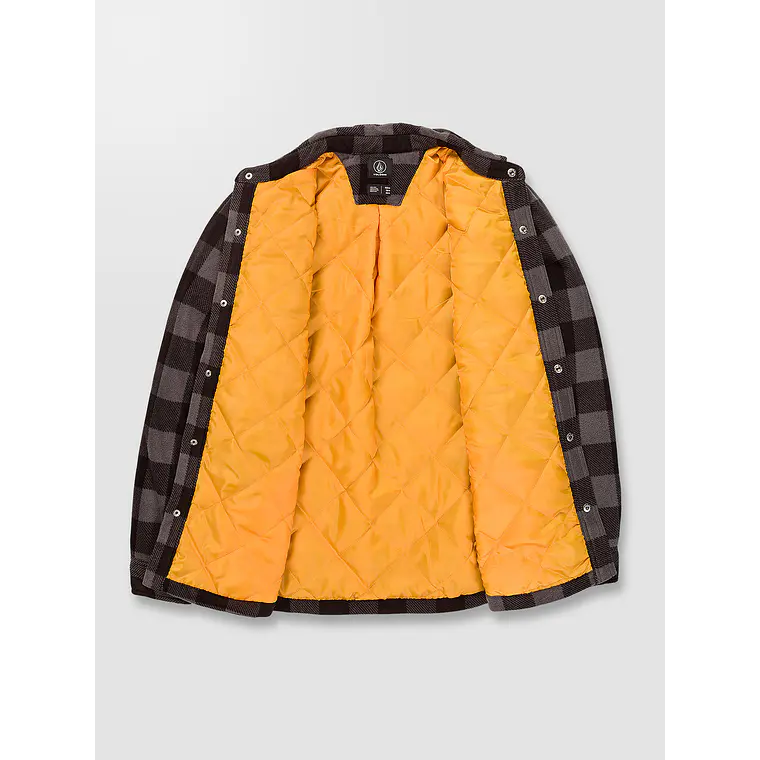 Camisa Volcom Mens Bowered Fleece Ls 4