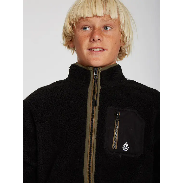 Polar Volcom Kids Muzzer Fuzzar Zip 3