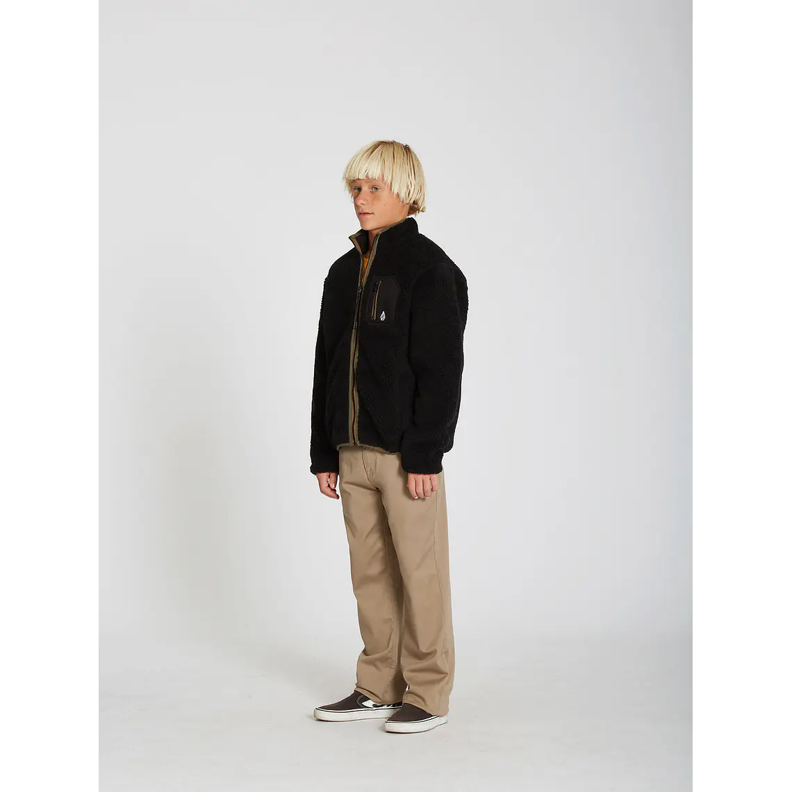 Polar Volcom Kids Muzzer Fuzzar Zip 5