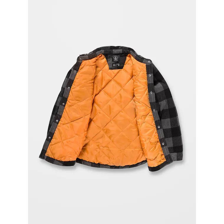 Camisa Volcom Kids Bowered Fleece Ls 6