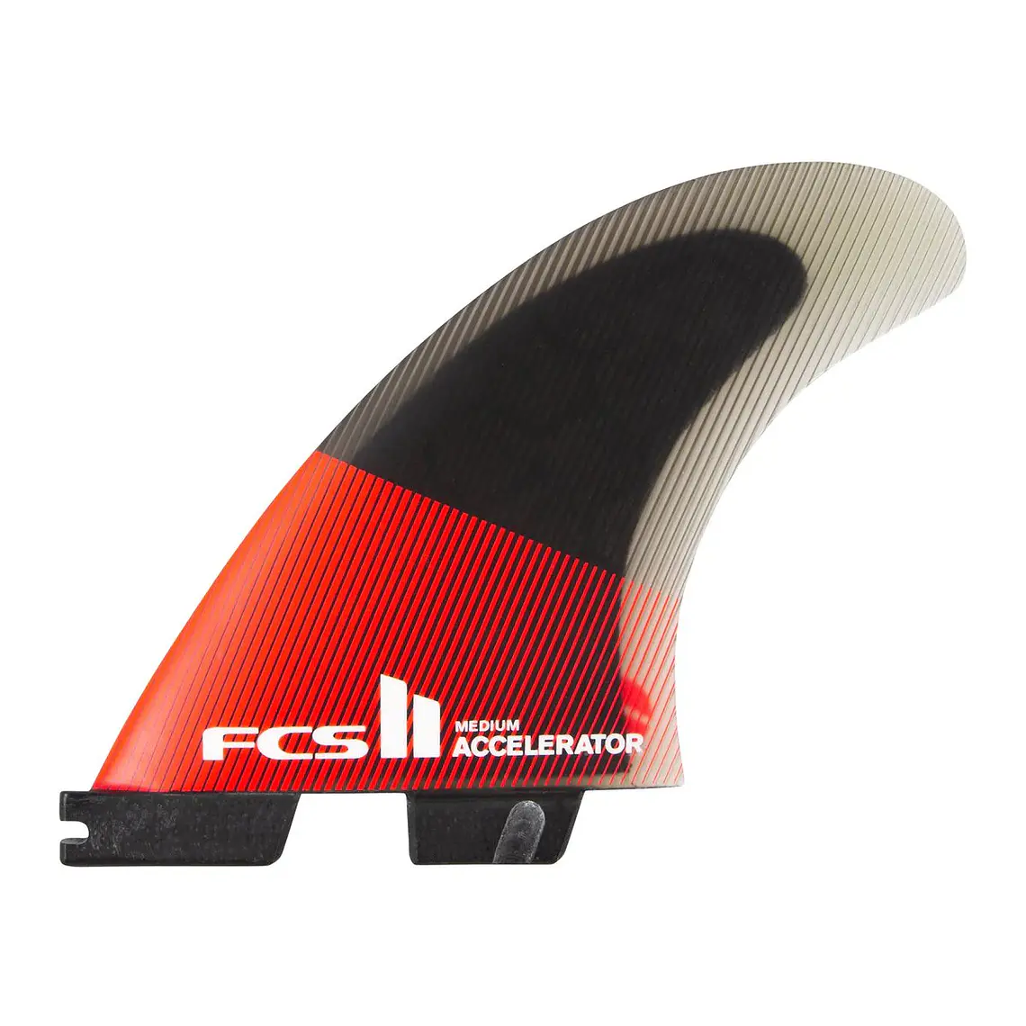Quilha Fcs Ii Accelerator Pc Grom Red/Black Tri 1