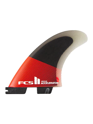Quilha Fcs Ii Accelerator Pc Grom Red/Black Tri