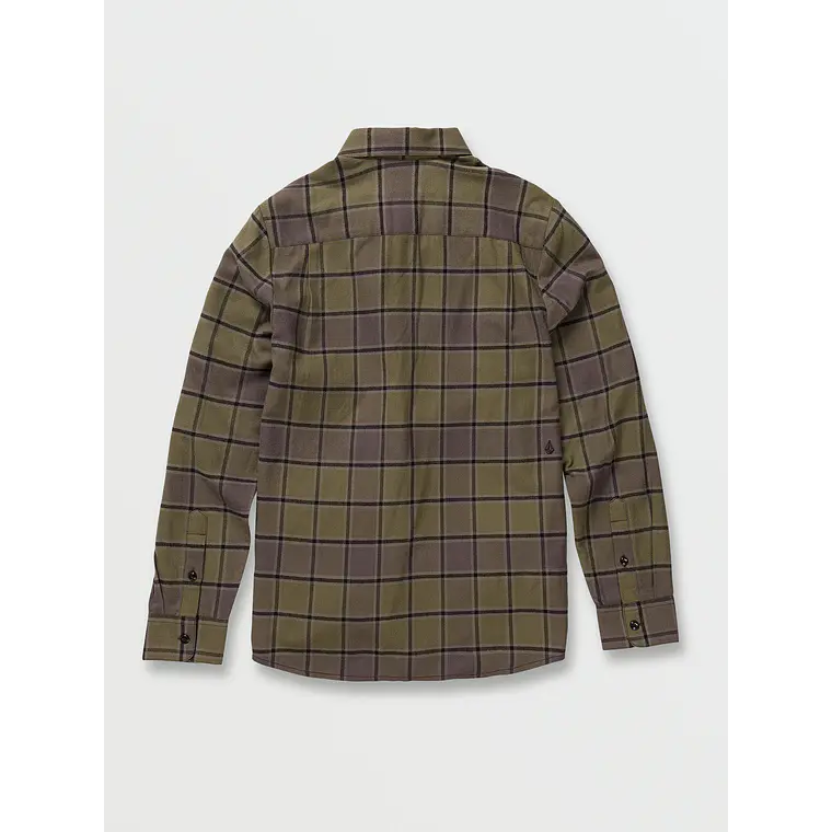 Camisa Volcom Mens Caden Plaid Ls 2
