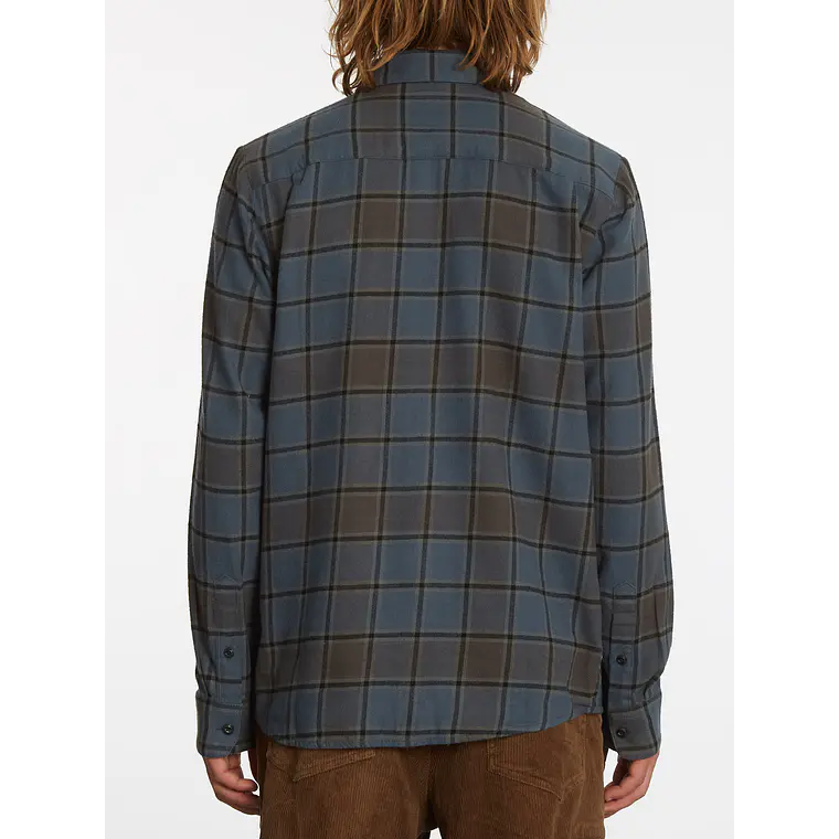 Camisa Volcom Mens Caden Plaid Ls 2
