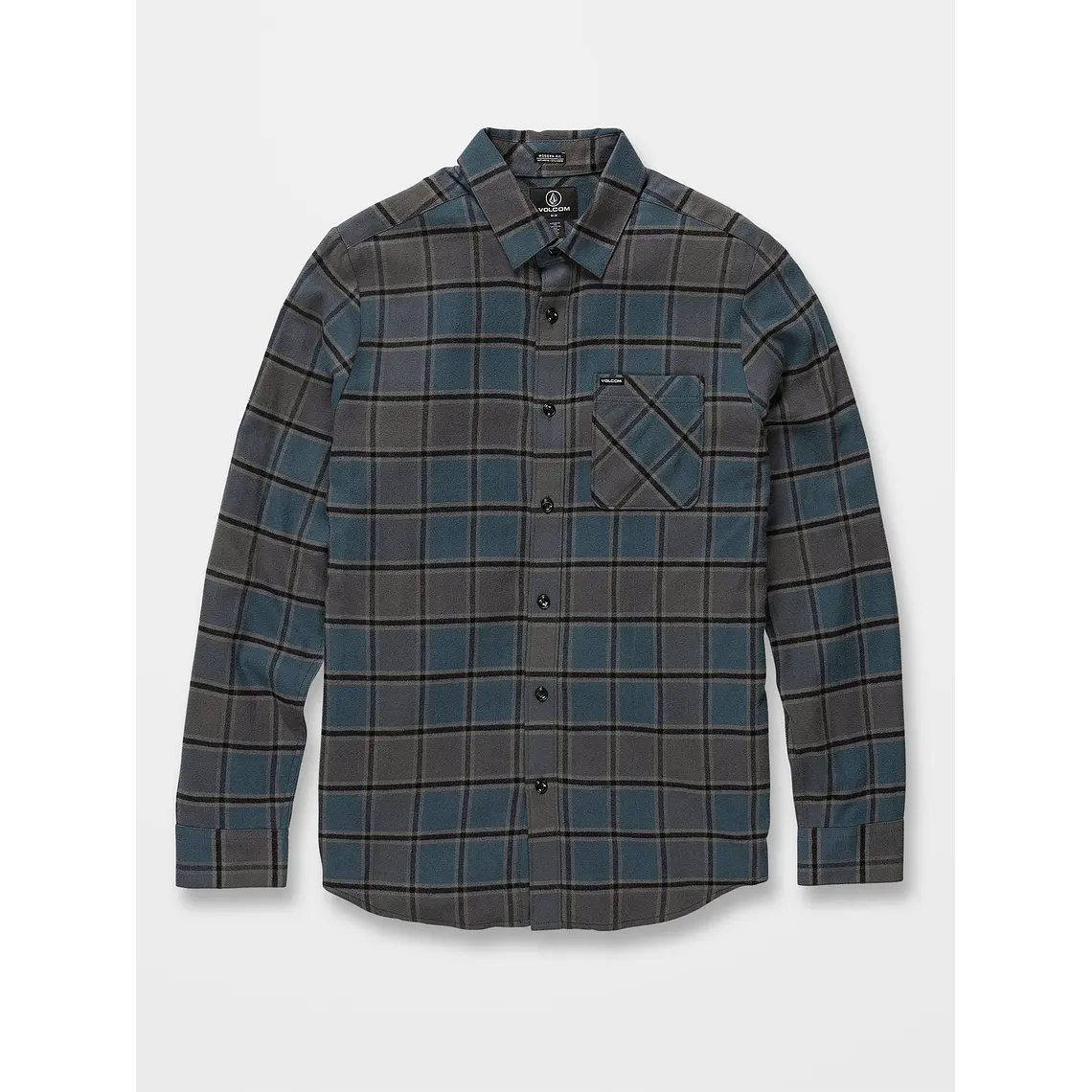 Camisa Volcom Mens Caden Plaid Ls 3