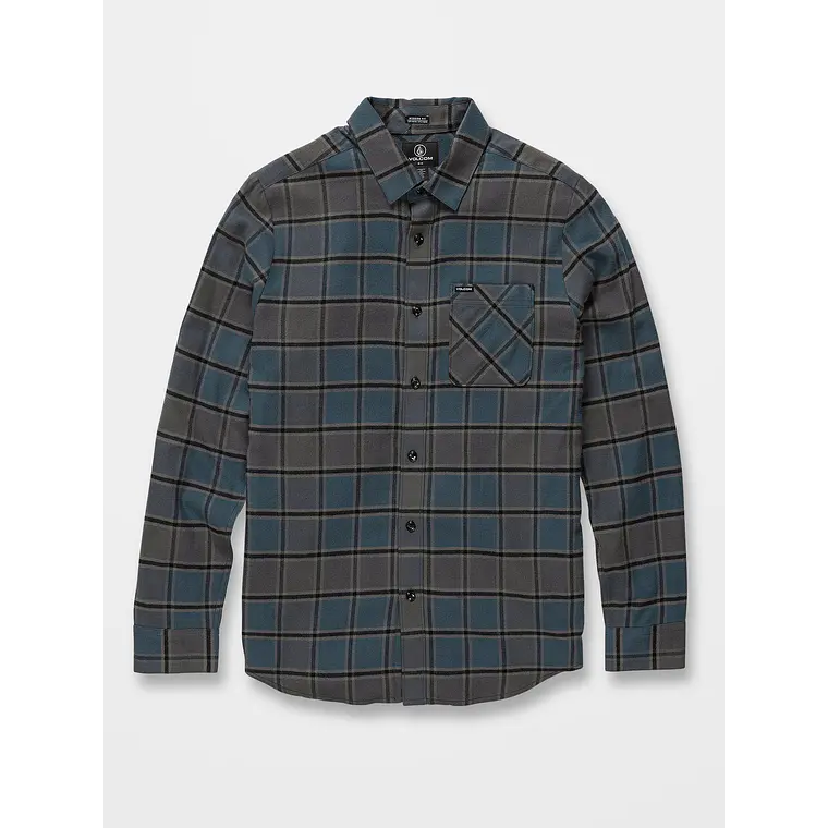Camisa Volcom Mens Caden Plaid Ls 3