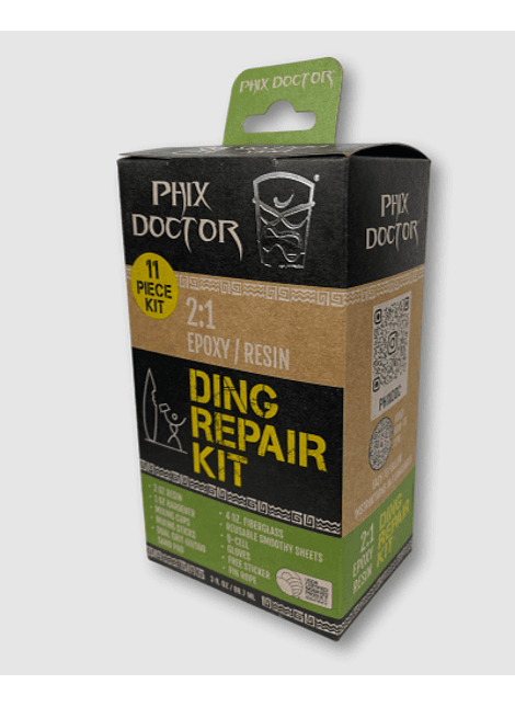 Kit Reparação Phix Doctor Epoxy Kit   - 6 Oz  - Bio Resin (Eps / Styrofoam) - Bio Degradable Box