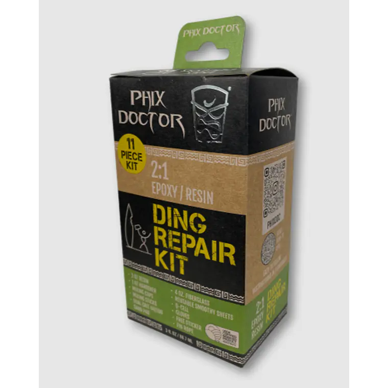 Kit Reparação Phix Doctor Epoxy Kit   - 6 Oz  - Bio Resin (Eps / Styrofoam) - Bio Degradable Box 1