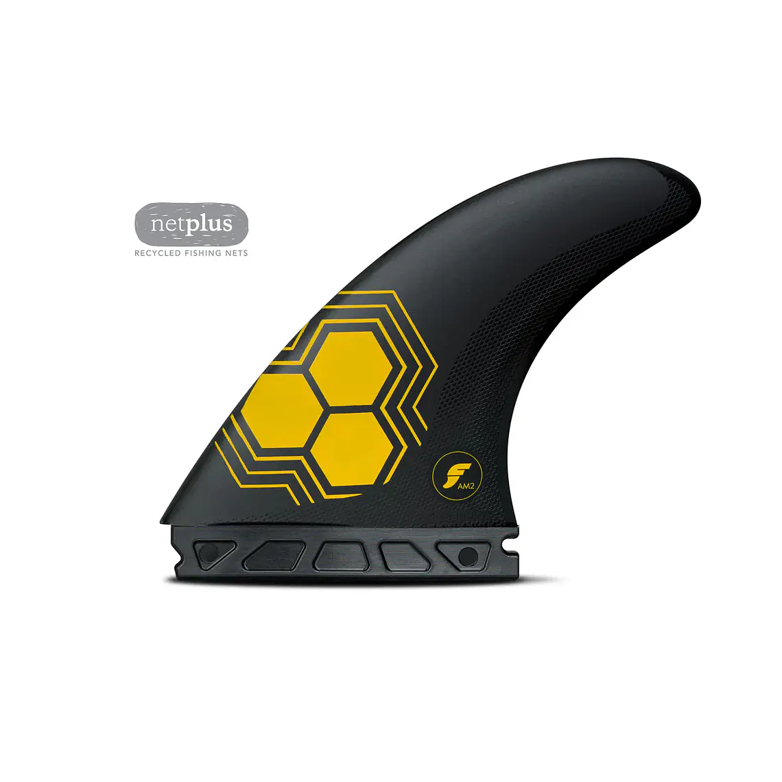 Quilhas FF AM2 Large Alpha Carbon Yellow 1