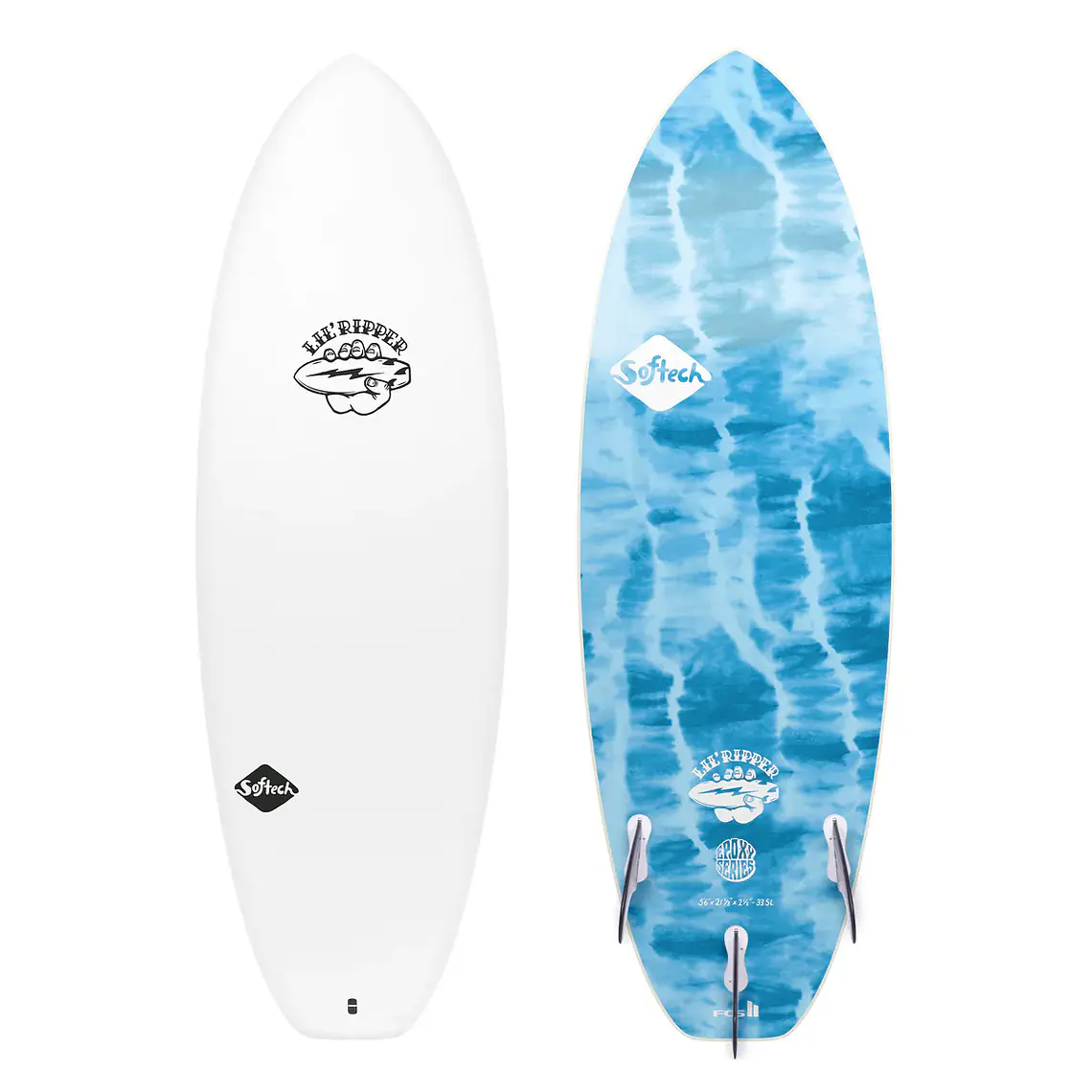 Prancha Surf Softech 5'0 Lil' Ripper Dye 1