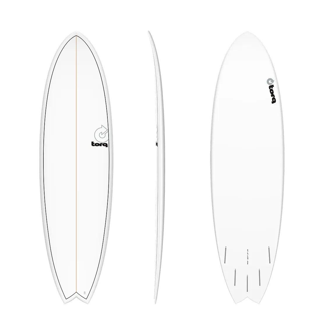 Prancha Torq Fish 5.11 White Pin 1