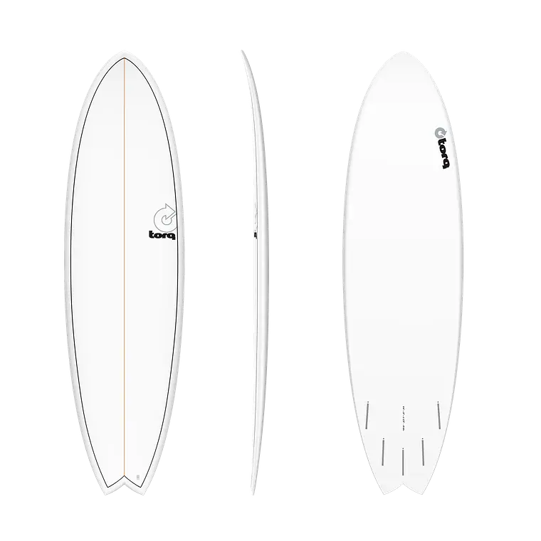 Prancha Torq Fish 5.11 White Pin 1
