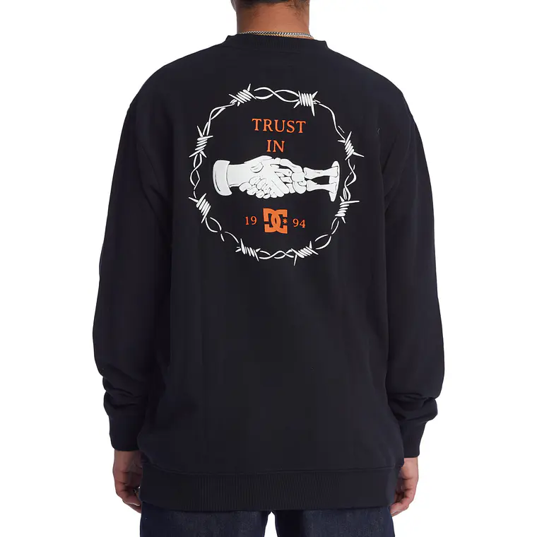 Sweat Crew DC Mens Trust Us Crew 3