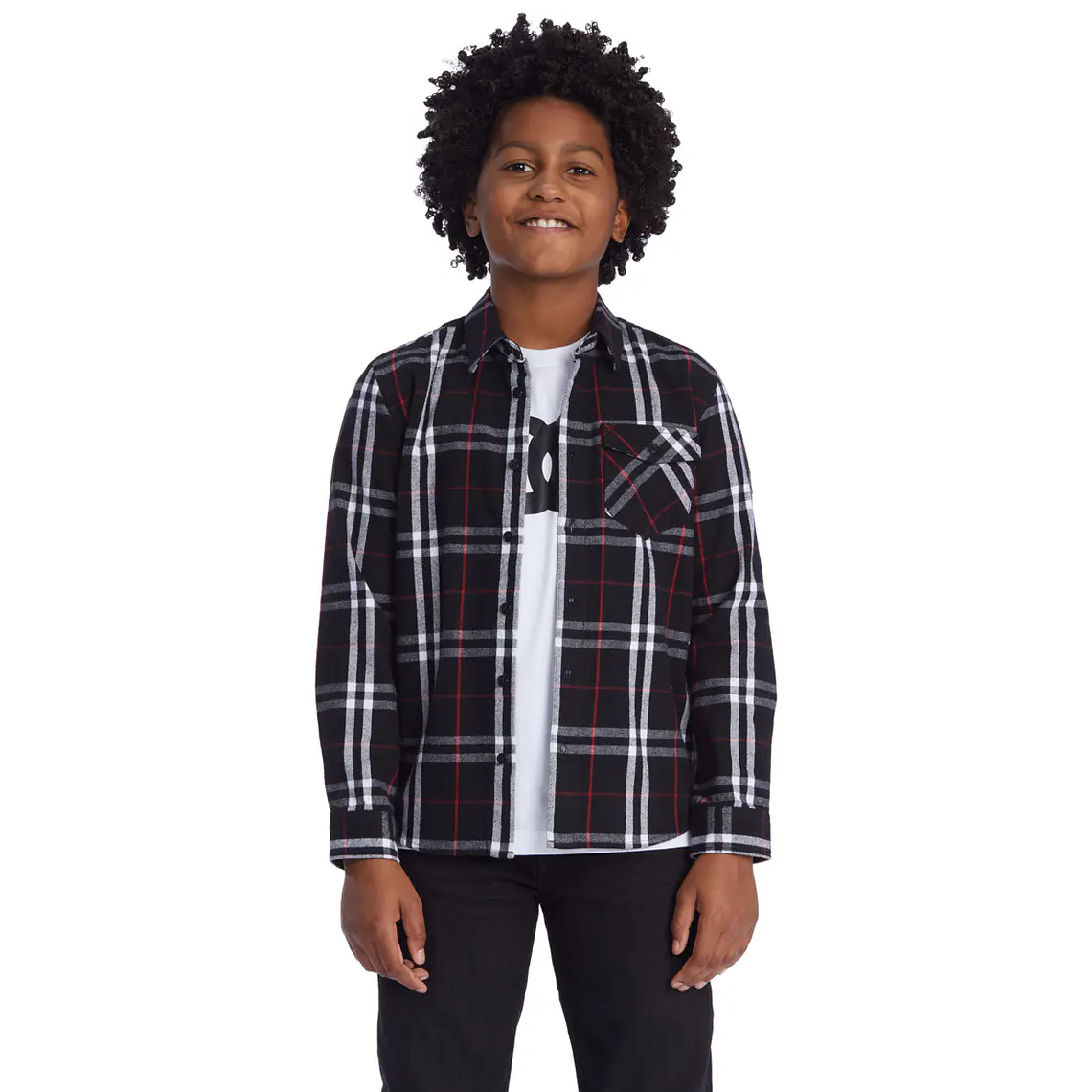 Camisa DC Kids Marshal Ls Boy 3