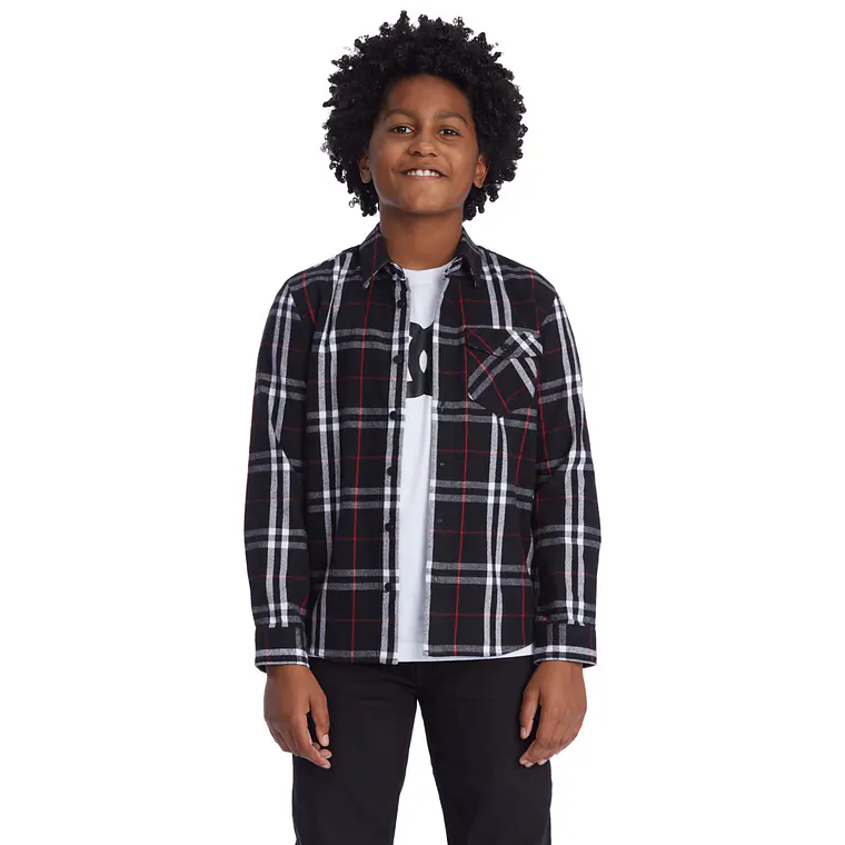 Camisa DC Kids Marshal Ls Boy 3